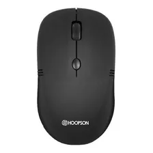 Mouse Wireless Sem Fio Óptico Hoopson Ms-037w - 1600 Dpi Cor Preto