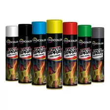 Tinta Spray Todas As Cores Cx 14 Un Uso Geral E Automotivo