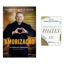 Livro Amorização + Menos É Mais - Padre Marcelo Rossi