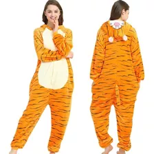 Pijama Cosplay De Tigrão Kigurumi Adulto E Infantil Novo 