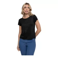 Blusa Suede Blusinha Feminina Camisa Tshirt Manga Curta Moda