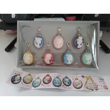 Sailor Moon Set De 7 Camafeo Del 20th Aniversario Gashapon 