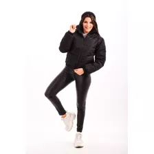 Campera Puffer Varios Tonos Mujer