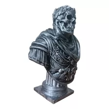 Figura Decoración Busto General Romano Centurión 