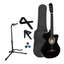 Pack Guitarra Acustica Con Cuerdas De Nylon