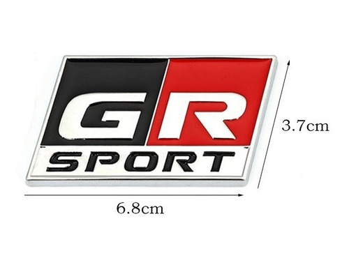 Emblema Toyota Gr Sport Gazoo Racing Hilux Fortuner Sahara Foto 6
