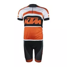 Equipo Conjunto Ciclista - Calza + Remera Ktm Sports