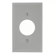 Leviton 80704-gy Gy Wp 1g Sgl Outlet 1,406 Dimetro