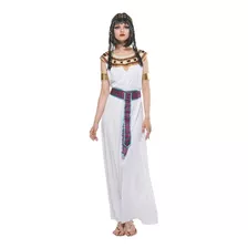 Disfraz De Reina Del Antiguo Egipto Para Mujer, Vestido De Faraón De Halloween Para Adultos