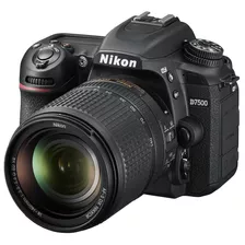 Câmera Nikon D7500 Dslr 4k Com Lente 18-140mm