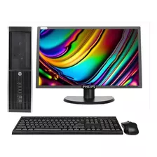 Computador Hp Compaq Pro 4300 I3 Com Monitor Philips De 19'