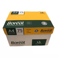 Boreal Sulfite A4-75g Branco (caixa 10 Resmas - 5000 Folhas)