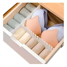  Organizador De Ropa Interior Medias Divisor Cajones Set X8