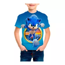 Camiseta Infantil Sonic 06 - M001