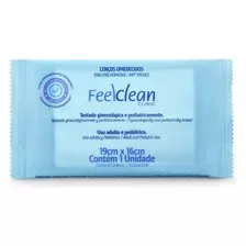Lenço Umedecido Para Limpeza Íntima. Feelclean Clinic - C/50