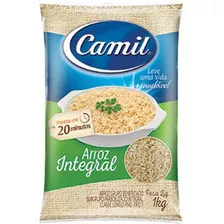 Arroz Integral Tipo 1 Camil Pacote 1kg