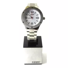 Reloj Pulso Acero Inox, Original, Zippo. Por Banimported