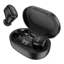 Auriculares In-ear Inalámbricos Bluetooth Hoco Ew11 Melody Color Negro