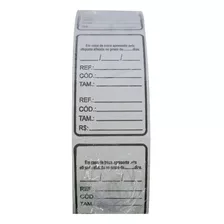 Etiqueta Tag Dupla Auto-adesiva (rolo) (pacote 1.000 Unid)