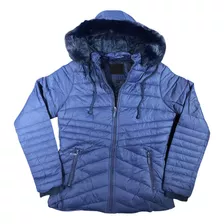 Jaqueta Blusa Feminina Puffer Forrada Impermeável Inverno