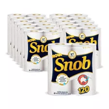 Papel Toalha Snob Branco 19x22 Cm C/24 Rolos Promoção