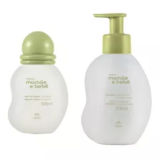 Água De Colônia Mamãe Bebê 100ml + Hidratante 200ml Natu