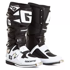 Gaerne *******; Botas Sg-12 Negro-blanco Sz 11 Fabricadas Po