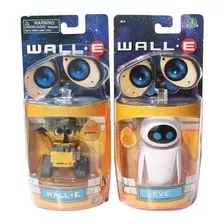 Kit Robô Wall-e Eva Boneco Oficial Filme Disney Wall E Robô