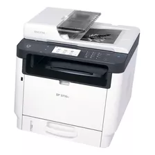 Impressora Multi Ricoh Sp 3710sf Com Wifi Branca E Cinza 