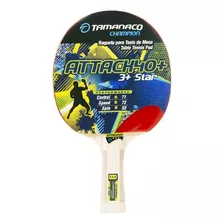 Raqueta Ping Pong Tenis De Mesa Attach 3 Estrellas