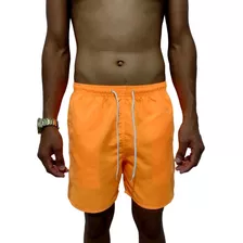 Short Liso Mauricinho Neon Moda Praia