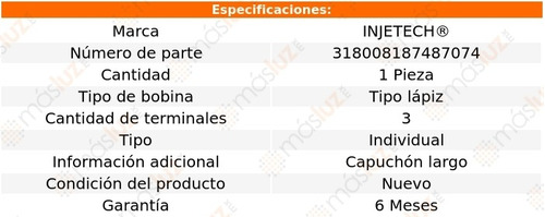 1- Bobina Encendido Axiom 6 Cil 3.5l 2002/2004 Injetech Foto 3