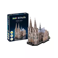 Quebra Cabeça 3d Puzzle Catedral De Colonia Revell 179 Peças