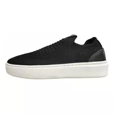 Sapatênis Cavalera Slip On Knit Masculino 59080018 Pto/chum