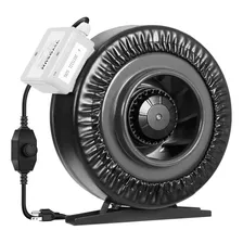 Z6 6 Inch Inline Duct Fan, 440 Cfm Ventilation Fan With...