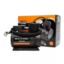 Compressor Ar Mini Bateria Portátil Multilaser Au601 Preto