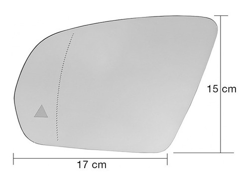 Luneta Espejo Mercedes Benz Clase C E S Glc 2015-2021 Par Foto 5