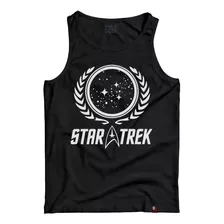 Camiseta Regata Star Trek Camisa Jornada Nas Estrelas Filme 