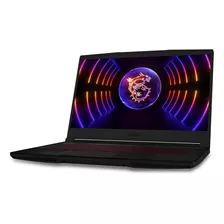 Notebook Msi Gf63 I7 12va 32gb Ssd 1tb Rtx4060 144hz 15,6pul