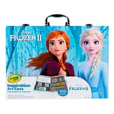 Crayola Frozen 2 100 Suministros De Arte Y Colorear