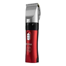 Cortador De Cabelos Philco Skull Pro Sf Lâmina Em Aço Inox E Cor Vermelho 110v/220v