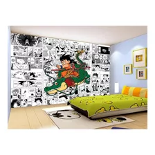 Papel De Parede Dragon Ball Goku Página Manga 10m² Dbz633