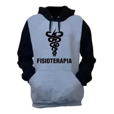 Blusa Moletom Canguru Faculdade Fisioterapia Fisio Novidade!