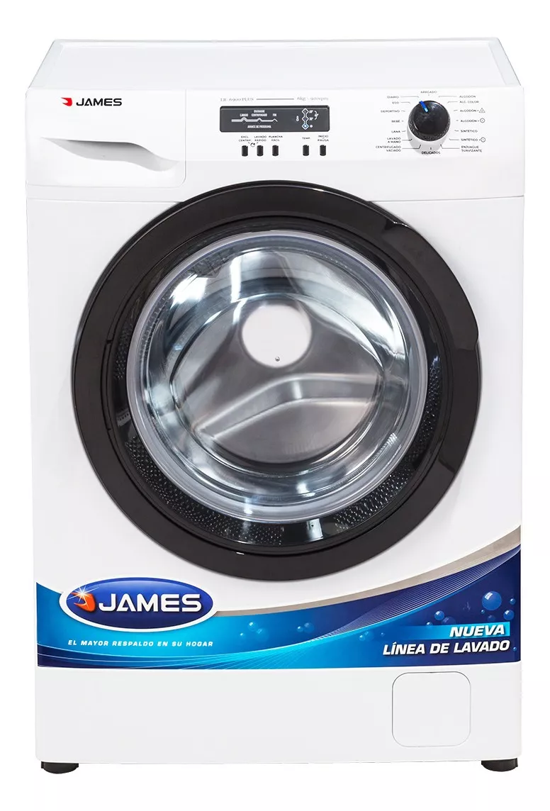 Lavarropas Automático James Lr 6900 Plus Blanco 6kg 220 v - 230 v