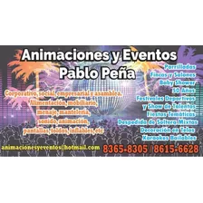 Animaciones, Eventos Y Parrilladas Pablo Peña