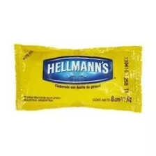 Mayonesa Clásica Hellmans En Caja De 196 Sachet X8gr