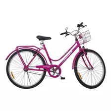 Bicicleta Passeio Feminina Monark Brisa Aro 26 - Fúcsia