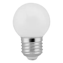 Lâmpada Incandescente Bolinha Leitosa 25w 127v 10 Peças