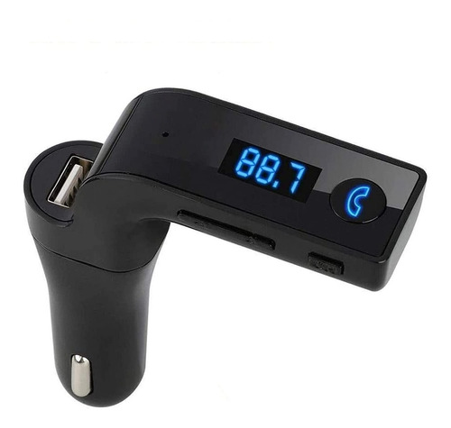 Transmisor Bluetooth Fm Para Auto Manos Libres Cargador Usb Foto 3