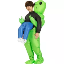 Disfraz Inflable De Alien Para Niño O Niña 